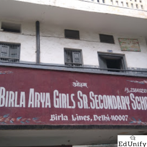 Birla Arya Girls Senior Secondary School Kamla Nagar, New Delhi - Uniform Application